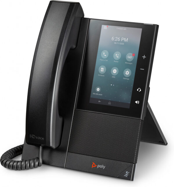 HP Poly CCX 505 Business Media Phone with Open SIP and PoE-enabled IP telefoon - Afbeelding 5