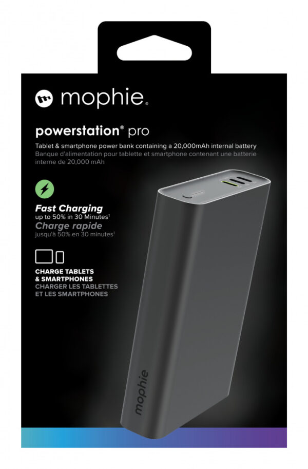 mophie Powerstation Pro 20000 mAh Zwart - Afbeelding 4