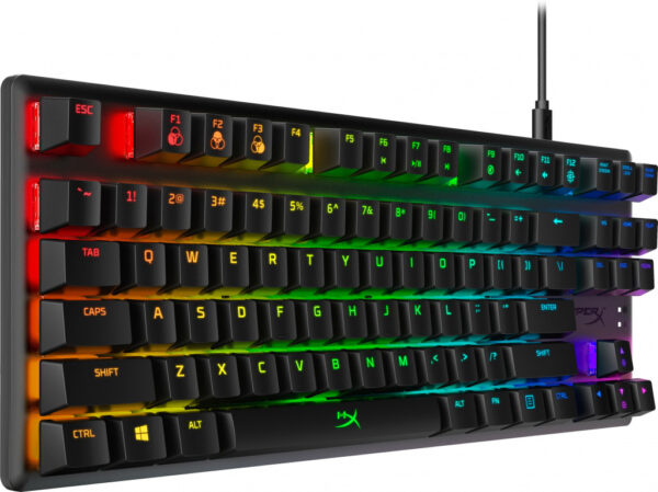 HyperX Alloy Origins Core - mechanisch gamingtoetsenbord - HX Blue (US-indeling) - Afbeelding 3