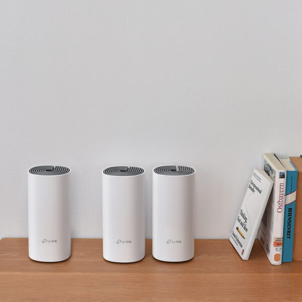 TP-Link Deco E4 (3-pack) Dual-band (2.4 GHz / 5 GHz) Wi-Fi 5 (802.11ac) Wit, Grijs 2 Intern - Afbeelding 3