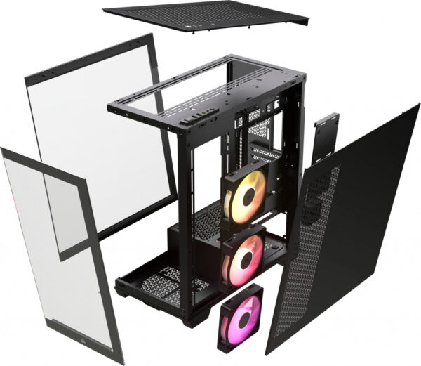 Corsair iCUE LINK 3500X RGB Midi Tower Zwart - Afbeelding 6