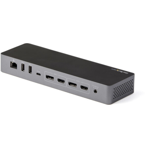 StarTech.com Thunderbolt 3 Dock met USB-C Host Compatibiliteit - Dual 4K 60Hz DisplayPort 1.4 en Dual HDMI 2.0 - Single 8K - TB3 - Afbeelding 2