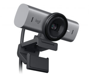 Logitech 960-001530 webcam 8,5 MP 4096 x 2160 Pixels USB 3.2 Gen 1 (3.1 Gen 1) Aluminium, Zwart