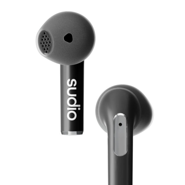 Sudio N2BLK hoofdtelefoon/headset True Wireless Stereo (TWS) In-ear Oproepen/muziek USB Type-C Bluetooth Zwart - Afbeelding 2