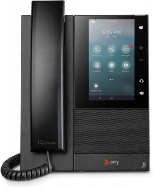 HP Poly CCX 505 Business Media Phone with Open SIP and PoE-enabled IP telefoon
