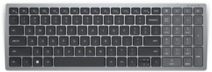 DELL KB740 toetsenbord Kantoor RF-draadloos + Bluetooth QWERTY US International Grijs, Zwart