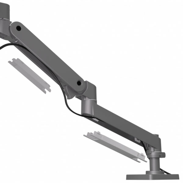 Ergotron LX Pro Series 45-682-293 flat panel bureau steun 86,4 cm (34") Donkergrijs - Afbeelding 3