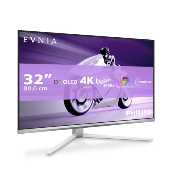 Philips Evnia 8000 32M2N8900/00 computer monitor 80 cm (31.5") 3840 x 2160 Pixels 4K Ultra HD QD-OLED Wit - Afbeelding 15