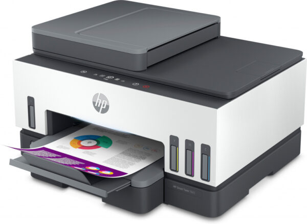HP Smart Tank 7605 Draadloos All-in-One Kleur Printer, Dubbelzijdig printen; Kopieerapparaat, Scanner - Afbeelding 7