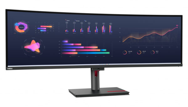 Lenovo ThinkVision P49w-30 LED display 124,5 cm (49") 5120 x 1440 Pixels DQHD Zwart - Afbeelding 6