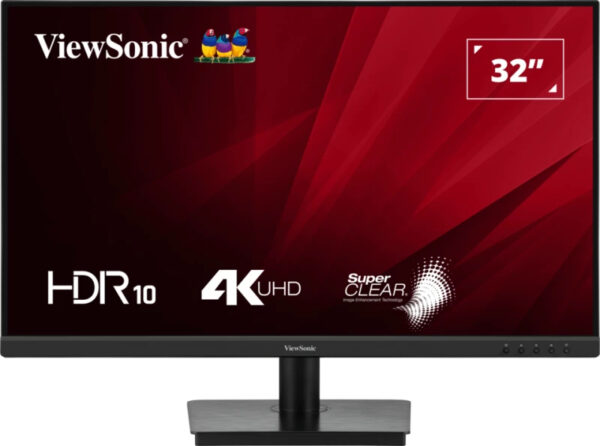 Viewsonic VA VS19992 computer monitor 81,3 cm (32") 3840 x 2160 Pixels 4K Ultra HD LED Zwart