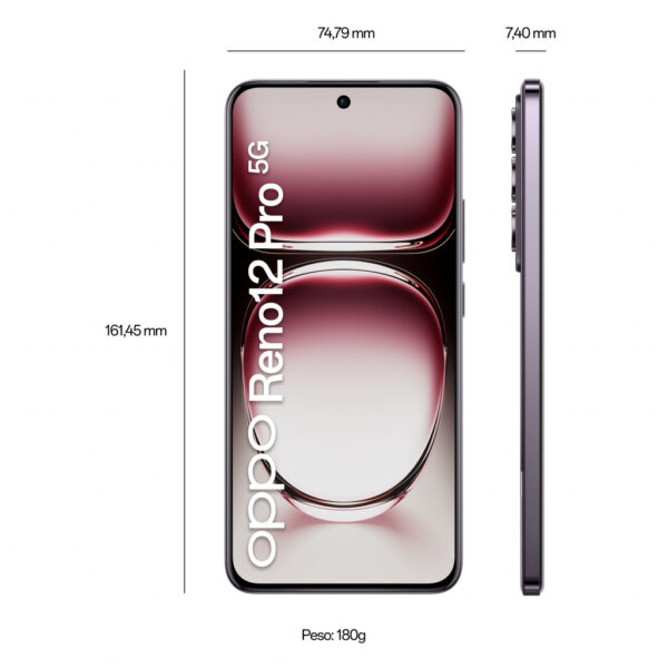 OPPO Reno12 Pro 17 cm (6.7") Dual SIM Android 14 5G USB Type-C 12 GB 512 GB 5000 mAh Zwart - Afbeelding 4