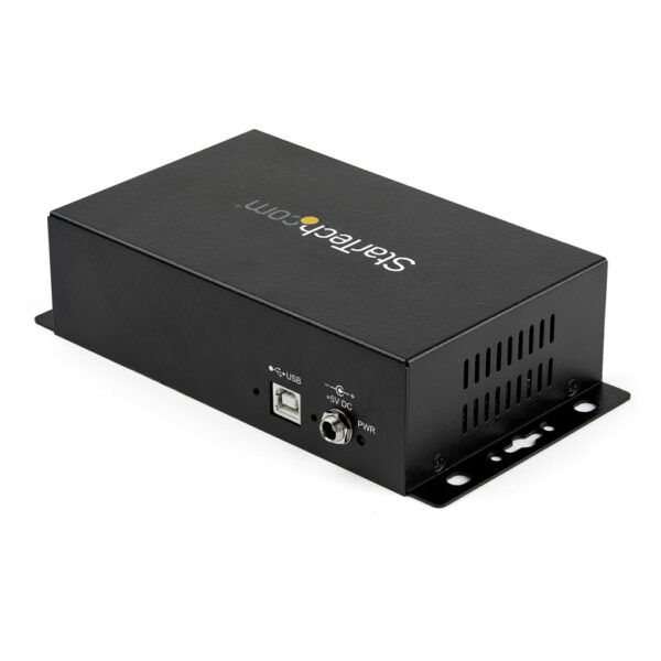 StarTech.com 8-poort USB naar DB9 RS232 Seriële Adapter Hub – Industriële DIN-rail en Wandmontage - Afbeelding 2
