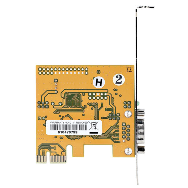 StarTech.com 1 Port PCI Express RS232 Seriële Kaart, PCIe RS232 Serial Host Controller Kaart, PCIe naar Serial DB9 Adapter Kaart - Afbeelding 7