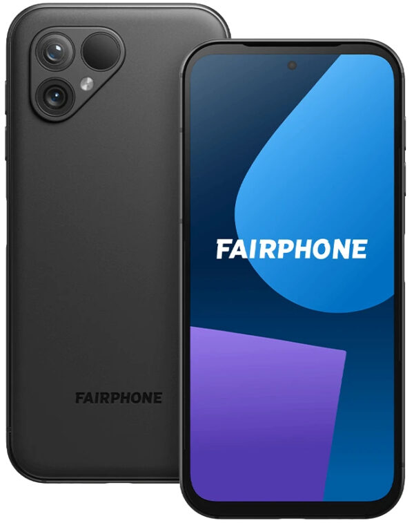 Fairphone 5 16,4 cm (6.46") Dual SIM Android 13 5G USB Type-C 6 GB 128 GB 4200 mAh Zwart