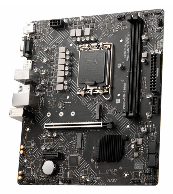 MSI PRO H610M-G DDR4 moederbord Intel H610 LGA 1700 micro ATX - Afbeelding 3
