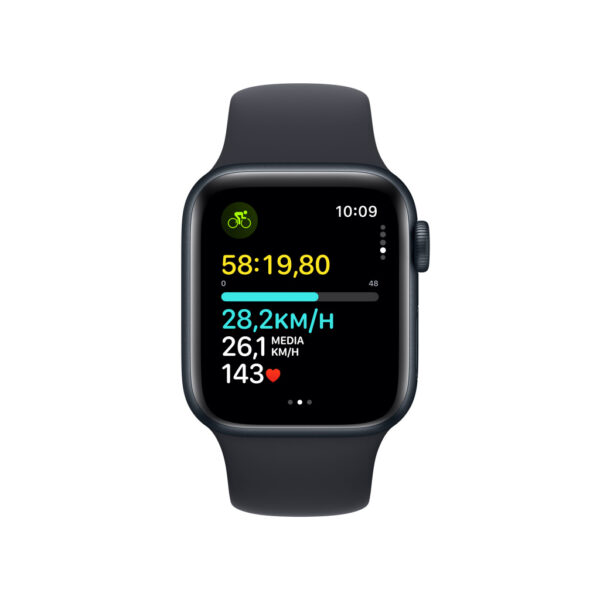 Apple Watch SE OLED 40 mm Digitaal 324 x 394 Pixels Touchscreen Zwart Wifi GPS - Afbeelding 4