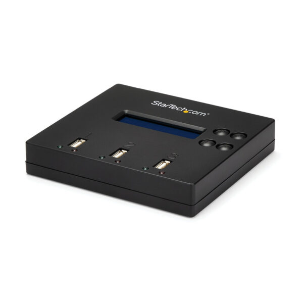 StarTech.com Standalone 1 naar 2 USB Thumb Drive Cloner en Wisser, Multiple USB Flash Drive Kloner, System/File/Whole-Drive Copy
