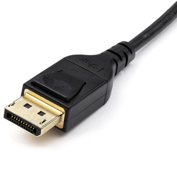 StarTech.com 2m Mini DisplayPort naar DisplayPort 1.4 VESA Certified Kabel 8K 60Hz HBR3 HDR Super UHD mDP naar DP 1.4 Slim (34 A - Afbeelding 4