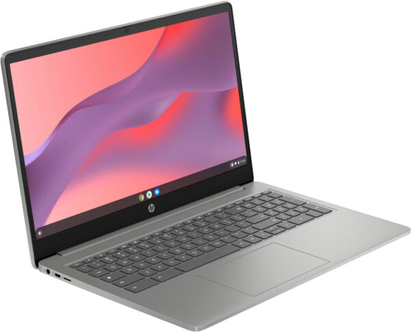 HP Chromebook 15a-nb0150nd Intel® N N100 39,6 cm (15.6") Full HD 8 GB LPDDR5-SDRAM 128 GB UFS Wi-Fi 6 (802.11ax) ChromeOS Zilver - Afbeelding 2