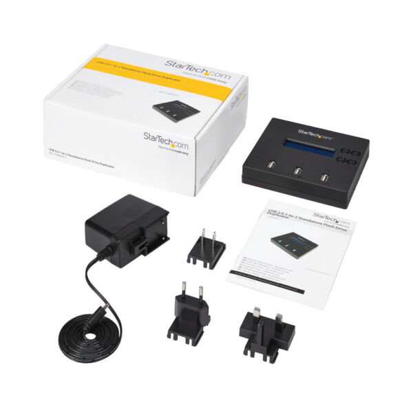 StarTech.com Standalone 1 naar 2 USB Thumb Drive Cloner en Wisser, Multiple USB Flash Drive Kloner, System/File/Whole-Drive Copy - Afbeelding 8