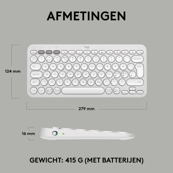 Logitech Pebble Keys 2 K380s - Afbeelding 9