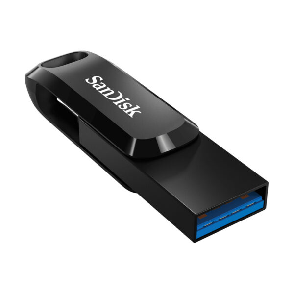 SanDisk Ultra Dual Drive USB flash drive 128 GB USB Type-A / USB Type-C 3.2 Gen 1 (3.1 Gen 1) Zwart, Zilver - Afbeelding 4