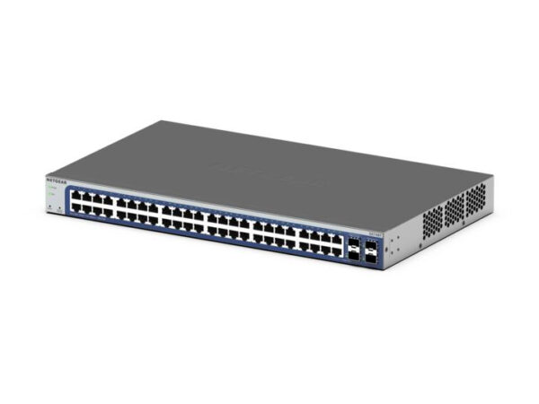 NETGEAR GS748Tv6 Managed L2/L3/L4 Gigabit Ethernet (10/100/1000) Zwart, Grijs - Afbeelding 2