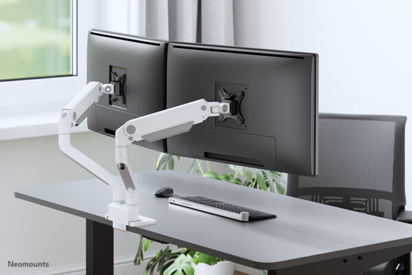 Neomounts DS70S-950WH2 Monitorarm 17-35" - gasveer - Topfix - 180°-stop - Afbeelding 18