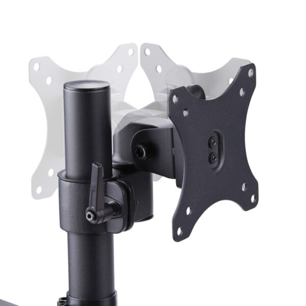 StarTech.com Triple Monitor Arm voor Bureau, Tot Drie 27inch Schermen, VESA 75x75/100x100, Instelling zonder Gereedschap, C-klem - Afbeelding 6