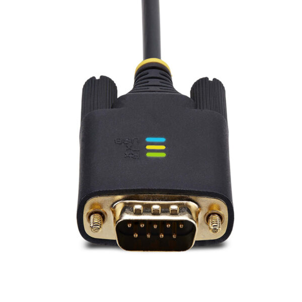 StarTech.com 2m USB naar Serieel Adapter/Converter Kabel, COM Retention, Verwisselbare DB9 Schroeven/Moeren, USB-A naar DB9 RS23 - Afbeelding 4