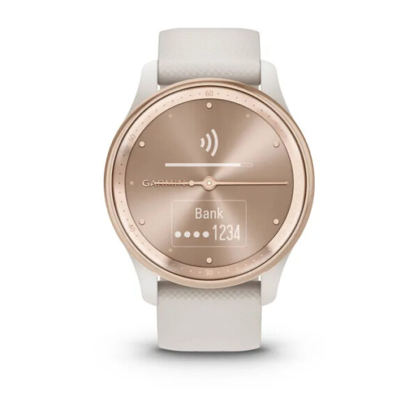 Garmin vivomove Trend LCD 40 mm Hybride 254 x 346 Pixels Touchscreen Roze goud GPS - Afbeelding 3