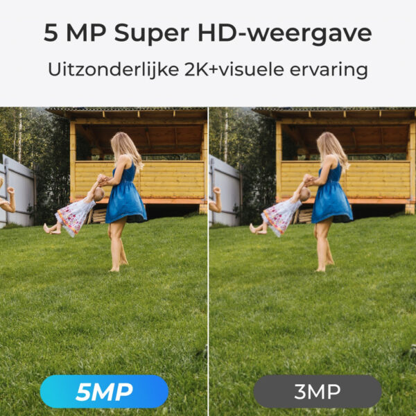 Reolink W320 - 5 MP beveiligingscamera voor buiten, 2,4/5 GHz wifi, detectie van personen/voertuigen/dieren, 30 meter nachtzicht - Afbeelding 5