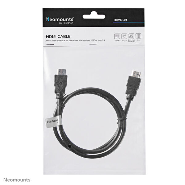 Neomounts HDMI3MM HDMI kabel - 1 meter - Afbeelding 4
