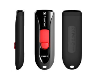 Transcend JetFlash 590 32GB USB flash drive USB Type-A 2.0 Zwart