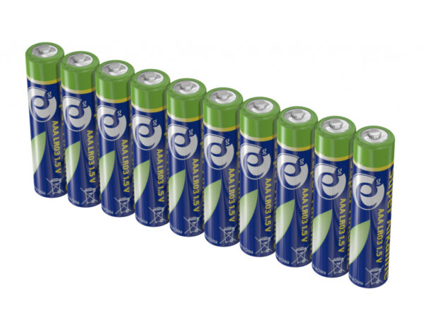 Gembird EG-BA-AAASA-01 huishoudelijke batterij Wegwerpbatterij AAA Alkaline - Afbeelding 2