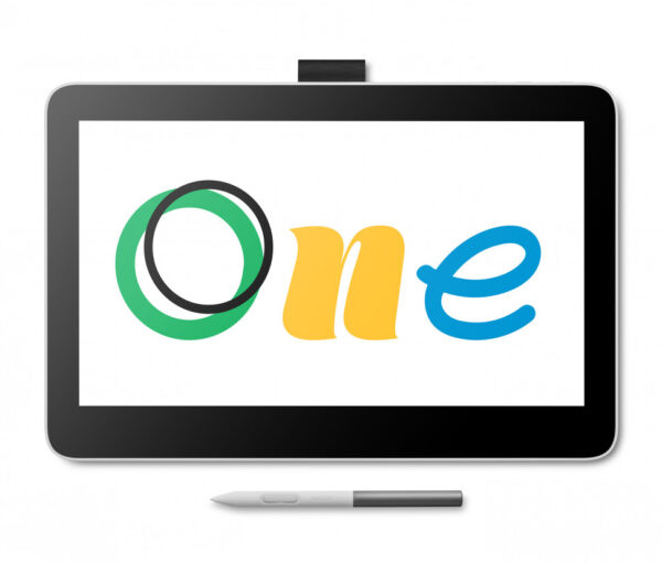 Wacom One 13 touch grafische tablet Wit 2540 lpi 294 x 165 mm USB