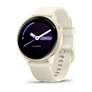 Garmin vívoactive 6 3,05 cm (1.2") AMOLED 42 mm Digitaal 390 x 390 Pixels Touchscreen Wit Wifi GPS