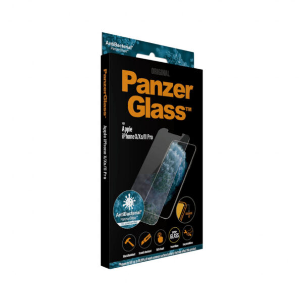 PanzerGlass ® Screen Protector iPhone 11 Pro | Xs | X | Standard Fit Doorzichtige schermbeschermer Apple 1 stuk(s) - Afbeelding 4