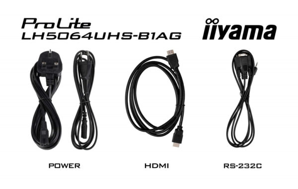 iiyama LH5064UHS-B1AG beeldkrant Digitale signage flatscreen 127 cm (50") Wifi 500 cd/m² 4K Ultra HD Zwart Android 24/7 - Afbeelding 15