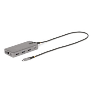 StarTech.com USB-C Triple Monitor Multiport Adapter, Dual 4K 60Hz + 4K 30Hz HDMI & DisplayPort, 3-Port USB Hub, 10Gbps, 100W PD