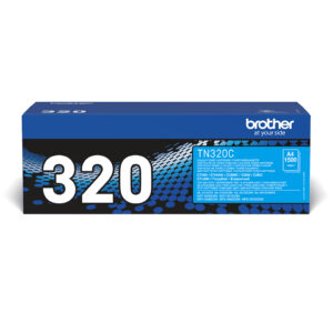Brother TN-320C tonercartridge 1 stuk(s) Origineel Cyaan