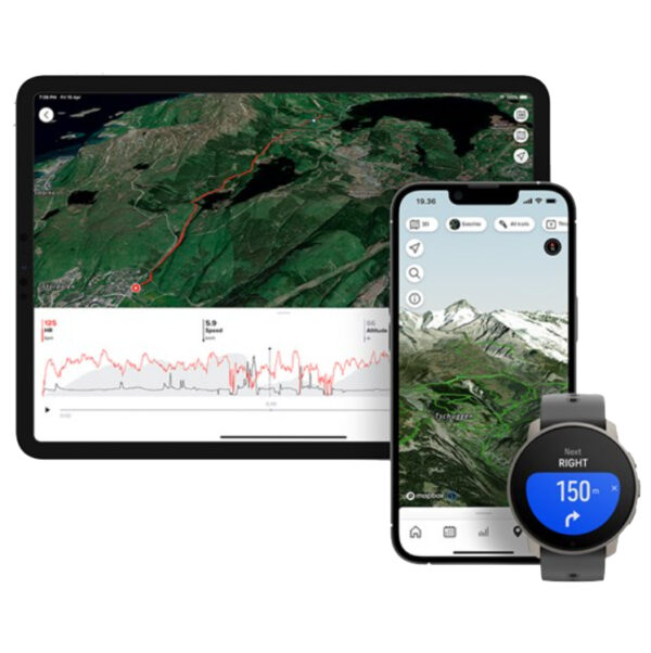 Suunto 9 Peak Pro 3,05 cm (1.2") Puntmatrix 43 mm Digitaal 240 x 240 Pixels Touchscreen Titanium GPS - Afbeelding 6