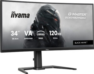 iiyama GCB3482WQSU-B1 computer monitor 86,4 cm (34") 1440 x 3440 Pixels UltraWide Quad HD LED Zwart