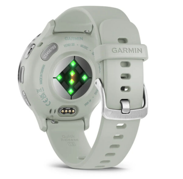 Garmin Venu 3S 3,05 cm (1.2") AMOLED 41 mm Digitaal 390 x 390 Pixels Touchscreen Grijs, Zilver Wifi GPS - Afbeelding 7