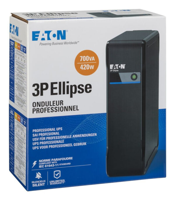 Eaton 3P700I UPS Stand-by (Offline) 0,7 kVA 420 W 4 AC-uitgang(en) - Afbeelding 8