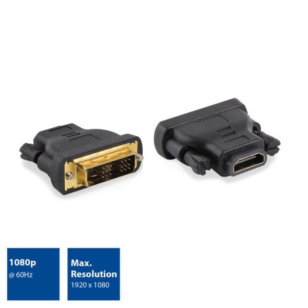 ACT Verloopadapter DVI-D male - HDMI A female - Afbeelding 2