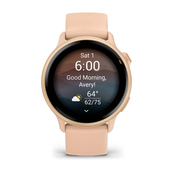 Garmin vívoactive 6 3,05 cm (1.2") AMOLED 42 mm Digitaal 390 x 390 Pixels Touchscreen Roze Wifi GPS - Afbeelding 4