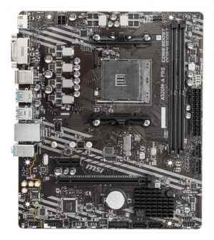 MSI A520M-A PRO moederbord AMD A520 Socket AM4 micro ATX
