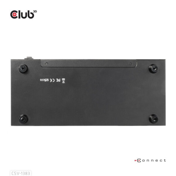 CLUB3D 8-poorts HDMI™ splitter 1 to 8 Full 3D and 4K60Hz(600MHz) - Afbeelding 5